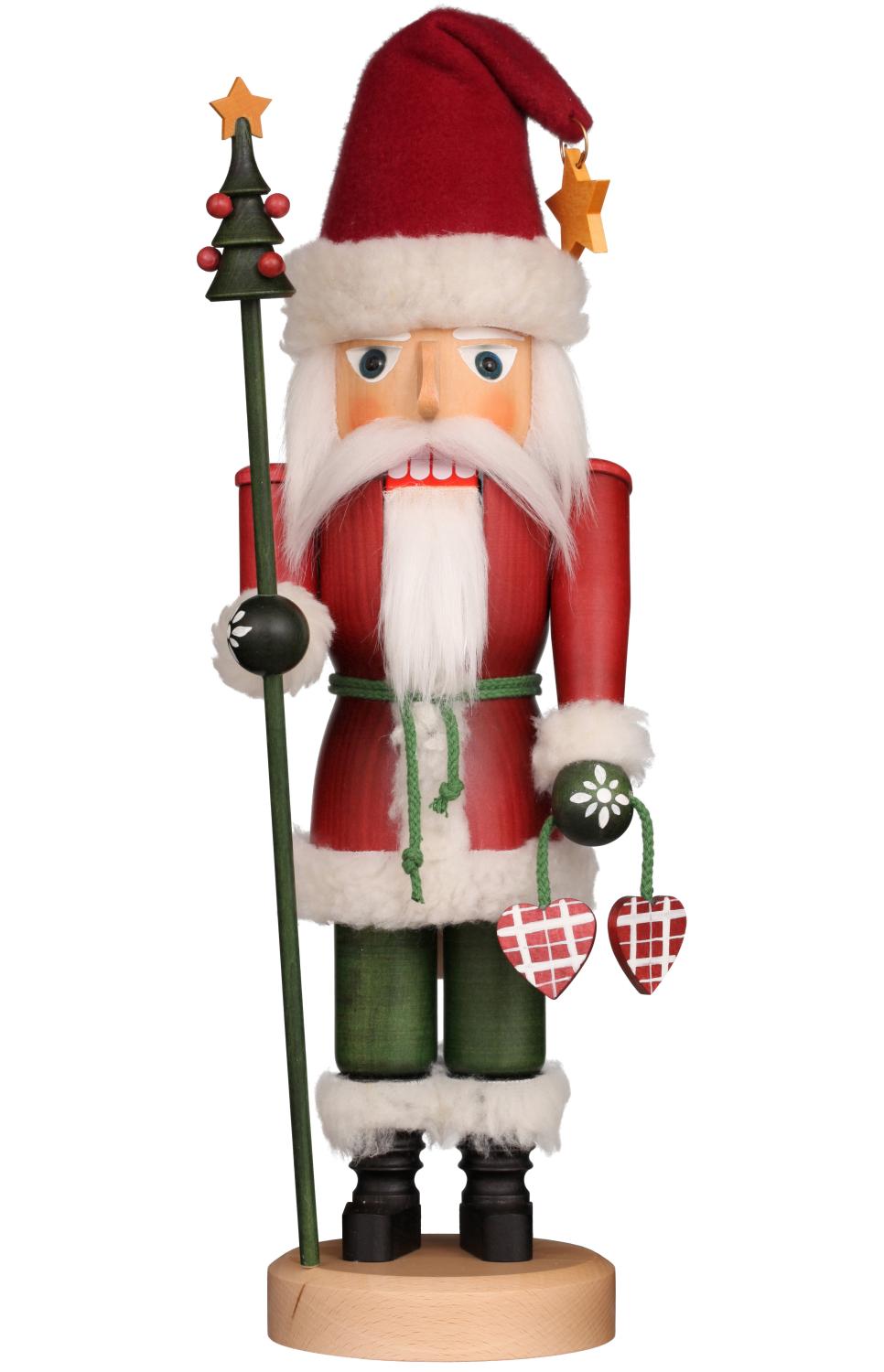 Christian Ulbricht Nutcracker Nostalgic Santa Glazed