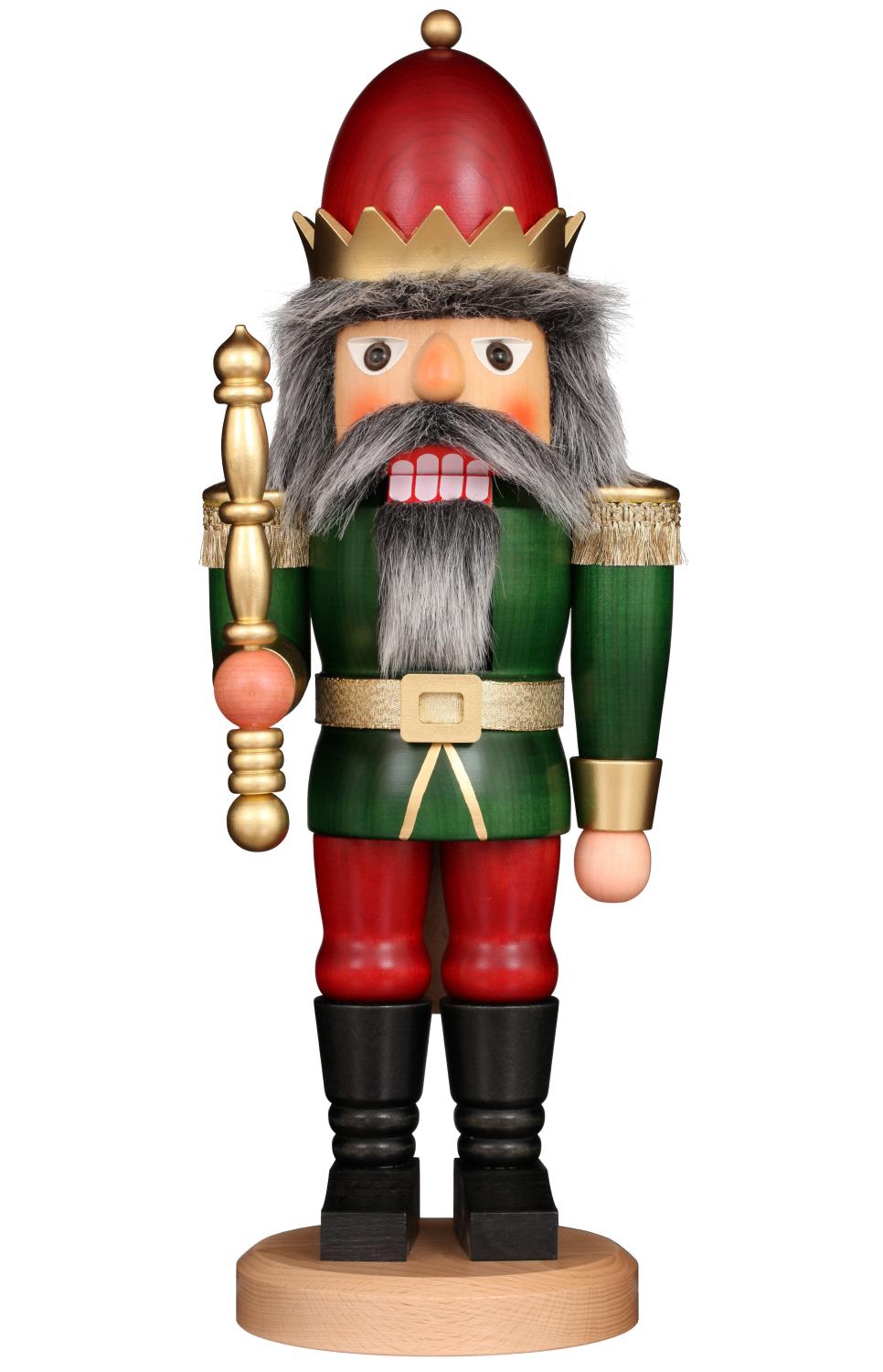 Christian Ulbricht Nutcracker Red and Green King