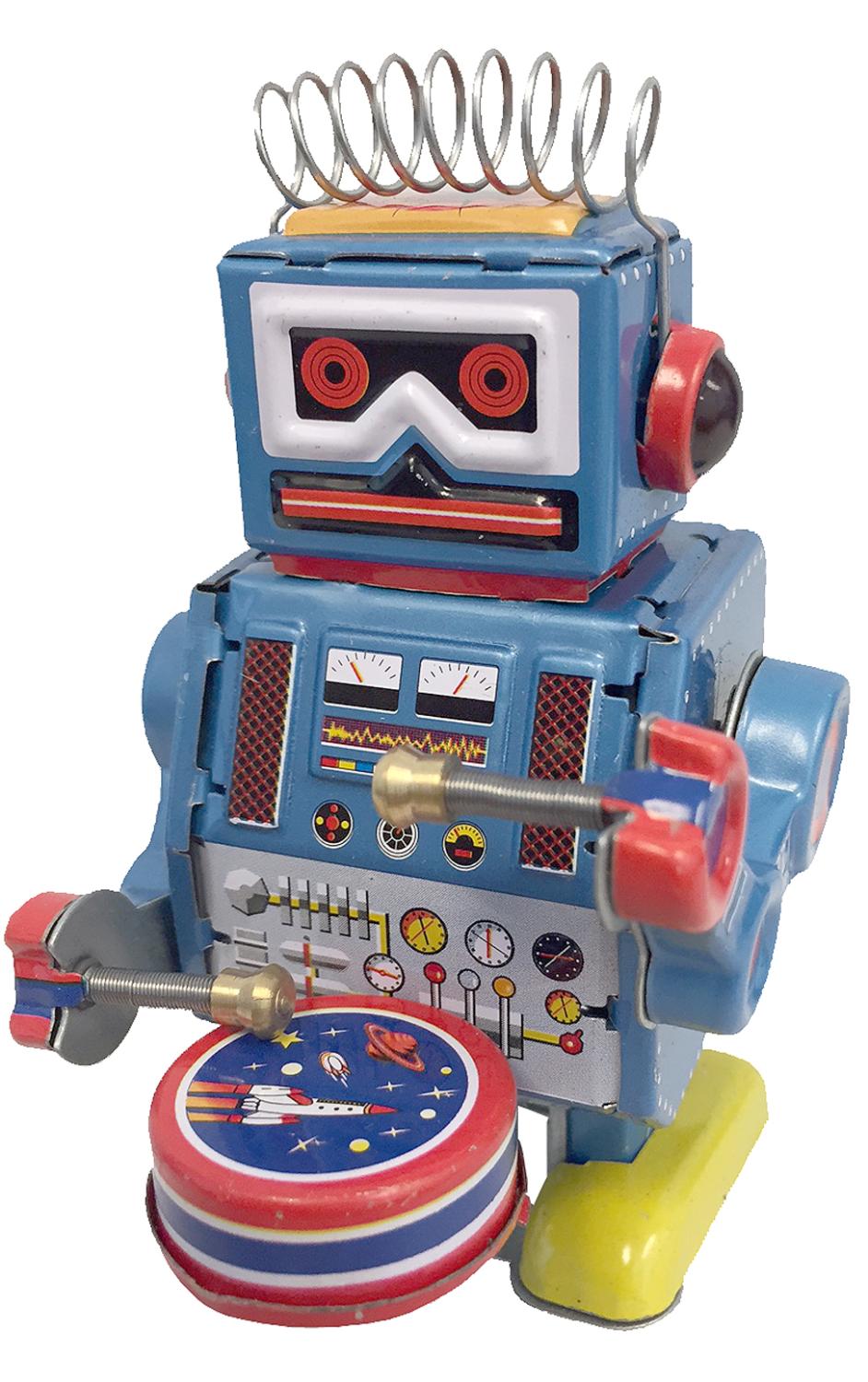 MS408 - Collectible Tin Toy - Robot - 4\\\