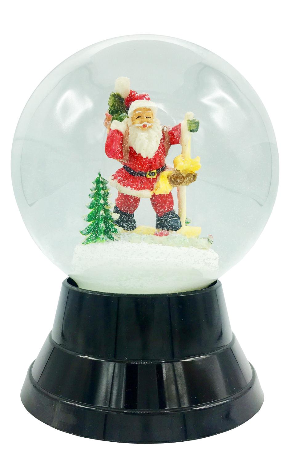 Perzy Snowglobe - Large Santa Snow Ball