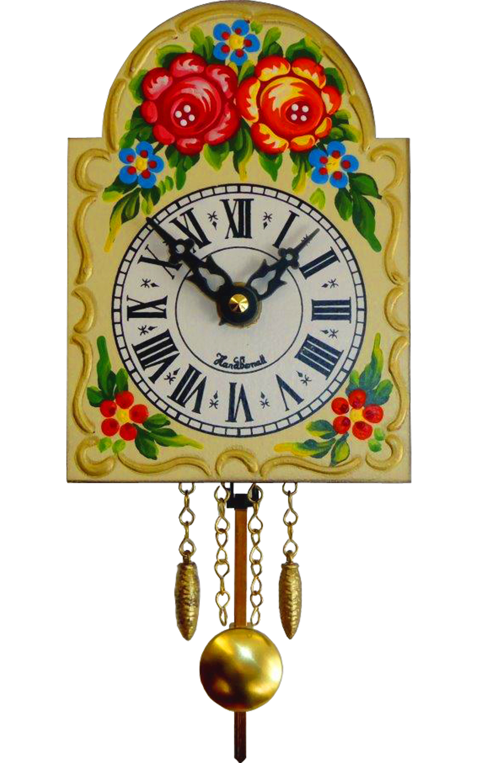 0830QP - Engstler Battery-operated Clock - Mini Size with Music 