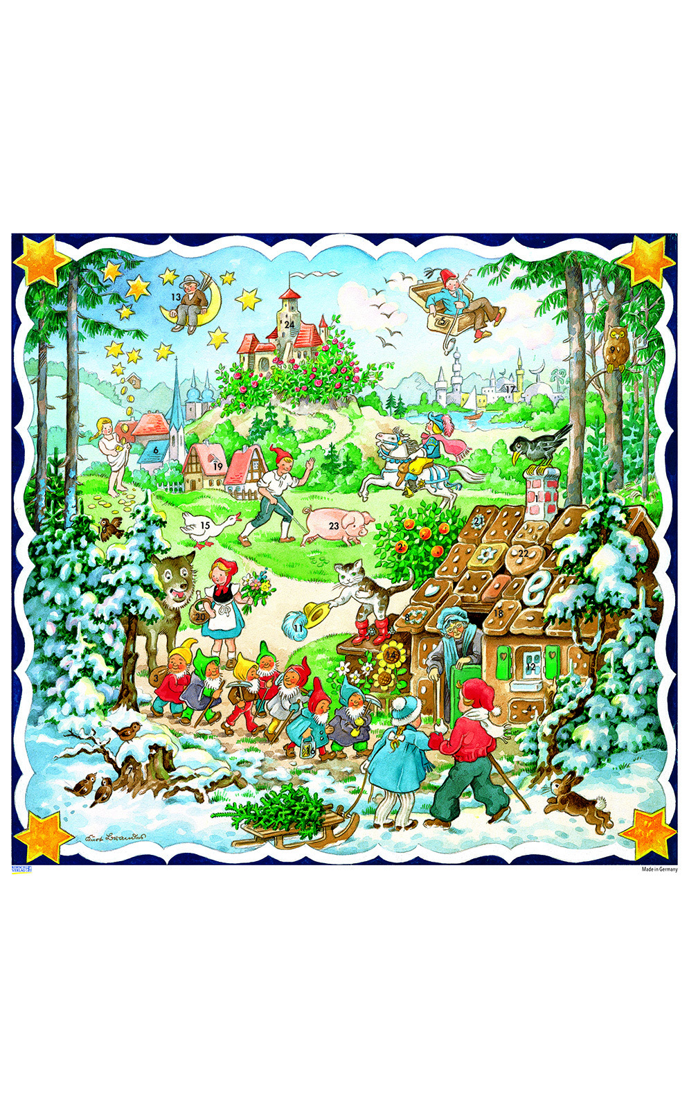 10411 - Korsch Advent Calendar - Wonderland - 12\\\