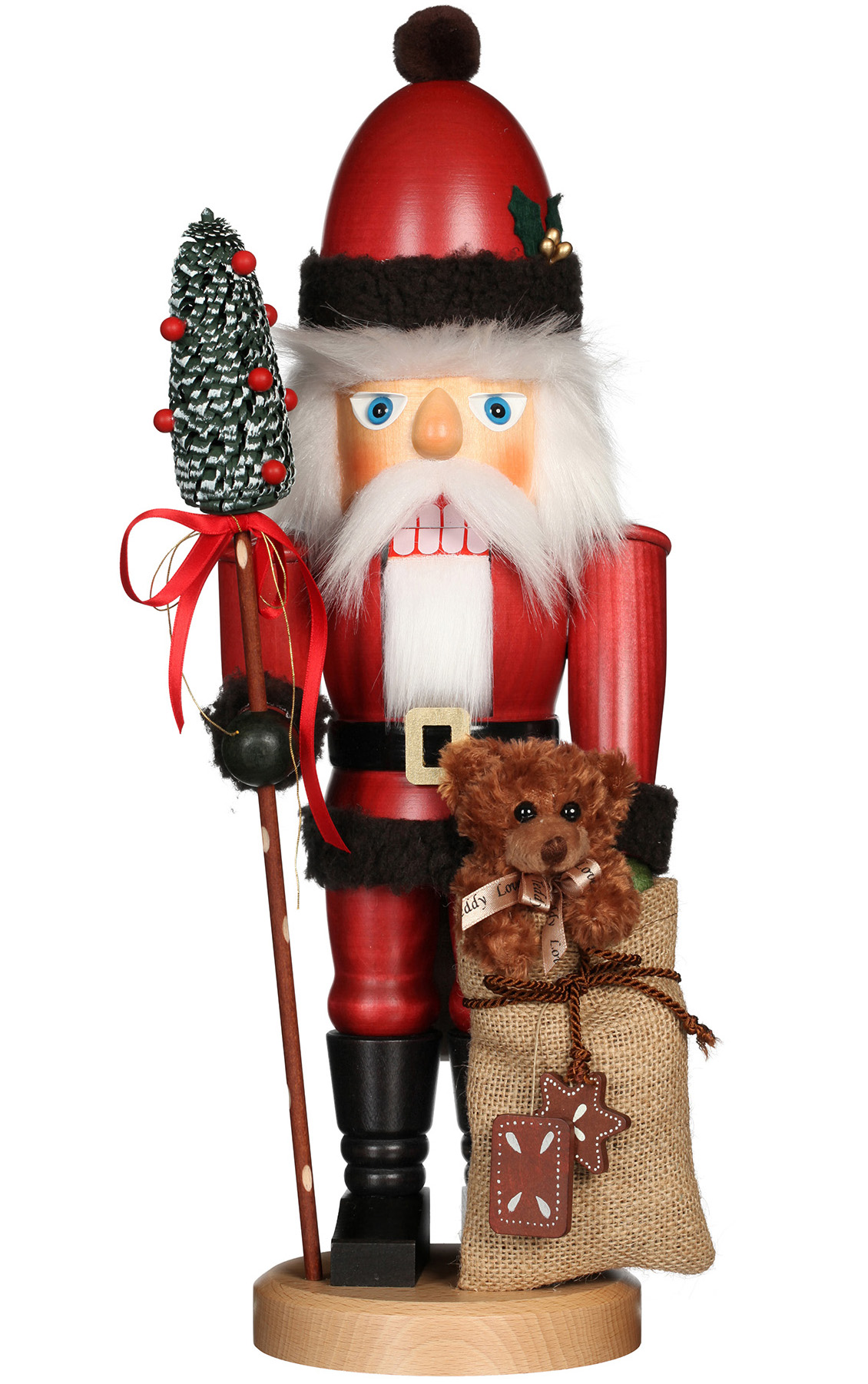 Christian Ulbricht Nutcracker Santa with Teddy